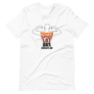 Pumpkin Spice Lat Day (Dark) - Short-Sleeve Unisex T-Shirt