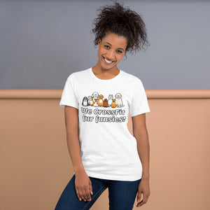 Unisex t-shirt - We CrossFit fur funsies!