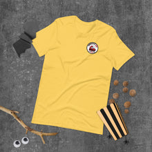 Pumpkin Spice Lat Day (Black / Back) - Short-Sleeve Unisex T-Shirt