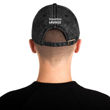 Vintage Cotton Twill Cap - White Logo