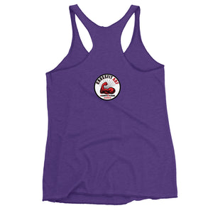 Pumpkin Spice Lat Day (White) - Women's Racerback Tank