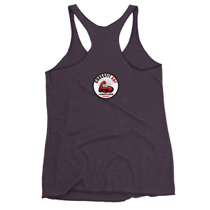 Pumpkin Spice Lat Day (White) - Women's Racerback Tank