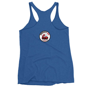 Pumpkin Spice Lat Day (White) - Women's Racerback Tank